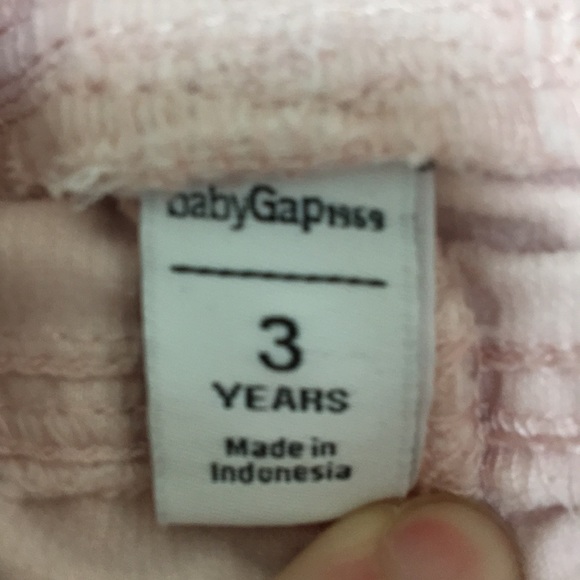Baby Gap Pink Glitter Cord Skinny Jeans - Picture 4 of 4